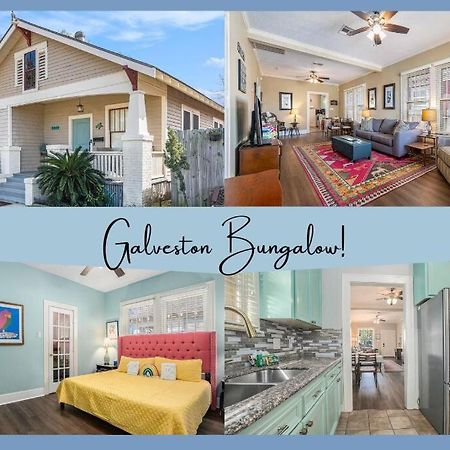 Beachy Bungalow! 2Bd, King Bed กาลเวสตัน ภายนอก รูปภาพ